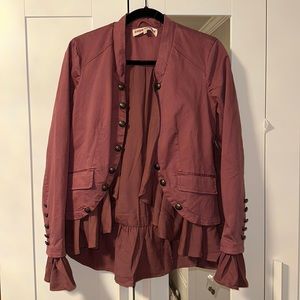FREE PEOPLE RUFFLES ROMANCE JACKET ✨